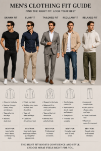 trendy men's clothing