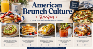American brunch culture recipes