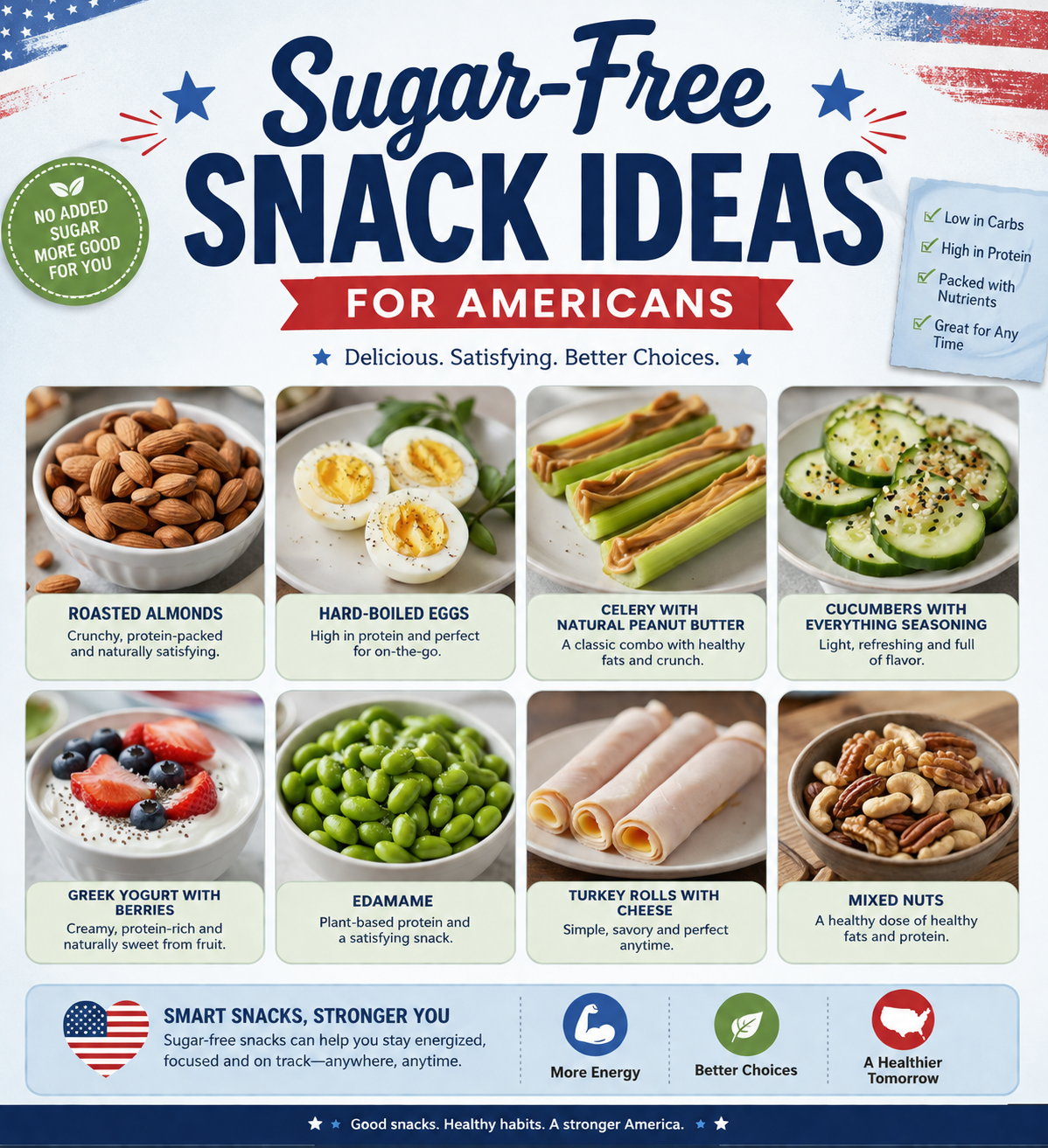 Sugar-Free Snack Ideas for Americans